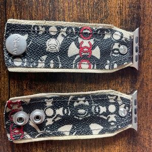 Authentic Chanel Spark*l Apple Watch Band